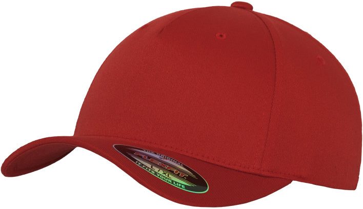 Flexfit 5 Panel – Rød