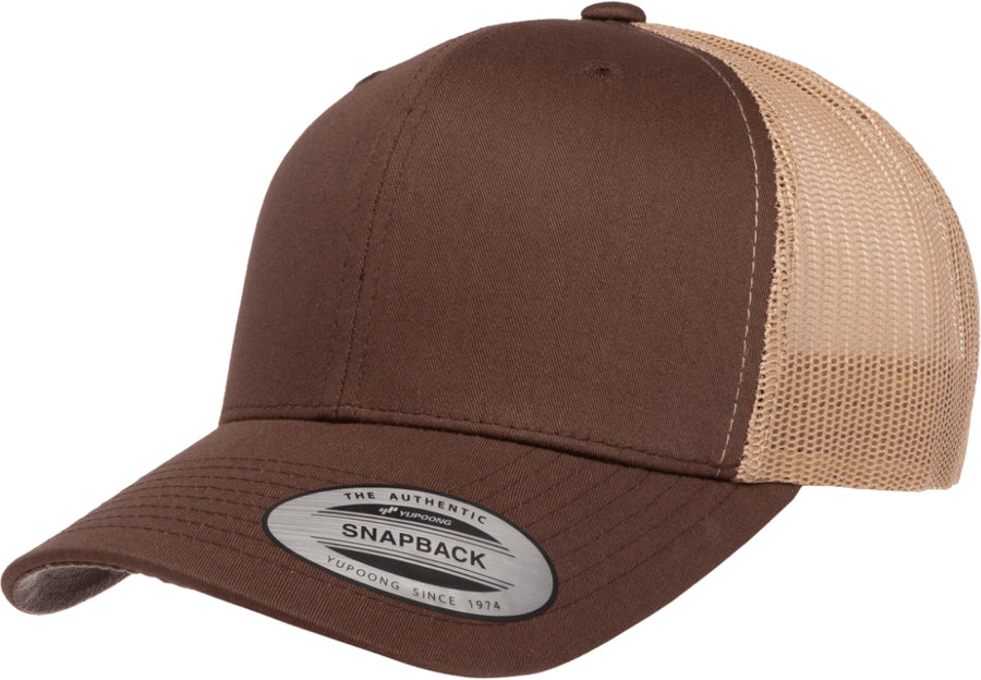 Flexfit Retro Trucker 2-Tone – Brun/khaki