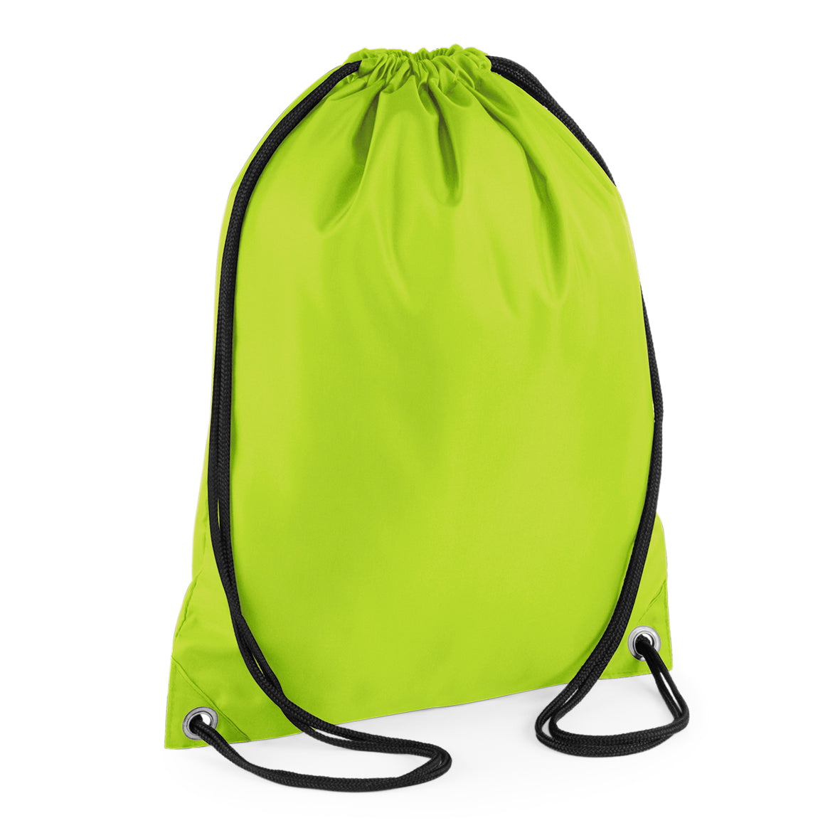 BagBase Budget Gymsac – Lime Green