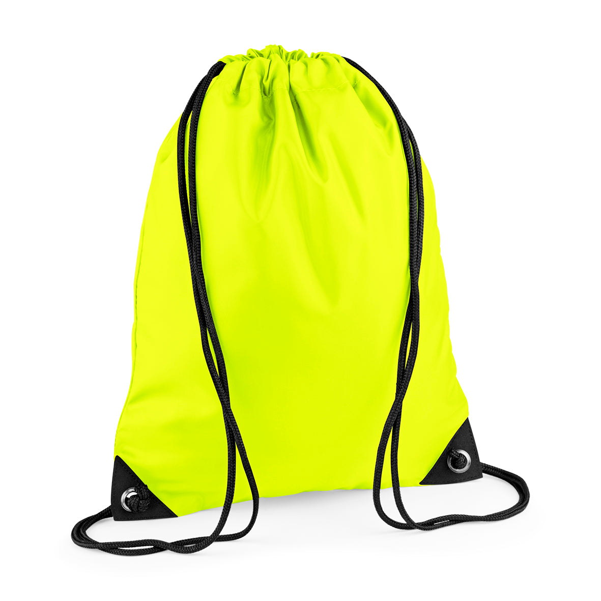 BagBase Premium Gymsac – Fluorescent Yellow