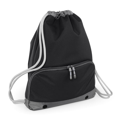 BagBase Athleisure Gymsac – Black
