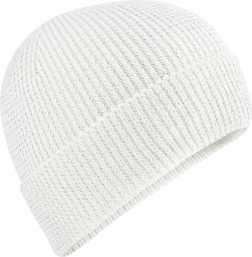 Beechfield Streetlite reflective beanie – White