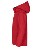 Clique Classic Softshell Jacket – junior – Rød – venstre side