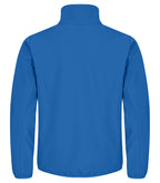 Clique Classic Softshell Jacket – Kongeblå – bakside