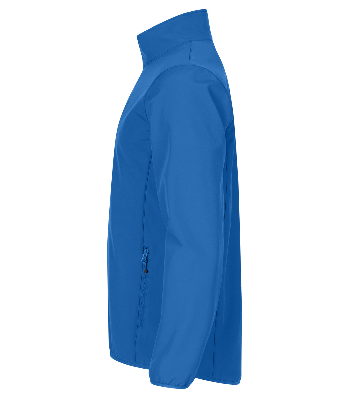 Clique Classic Softshell Jacket – Kongeblå – venstre side