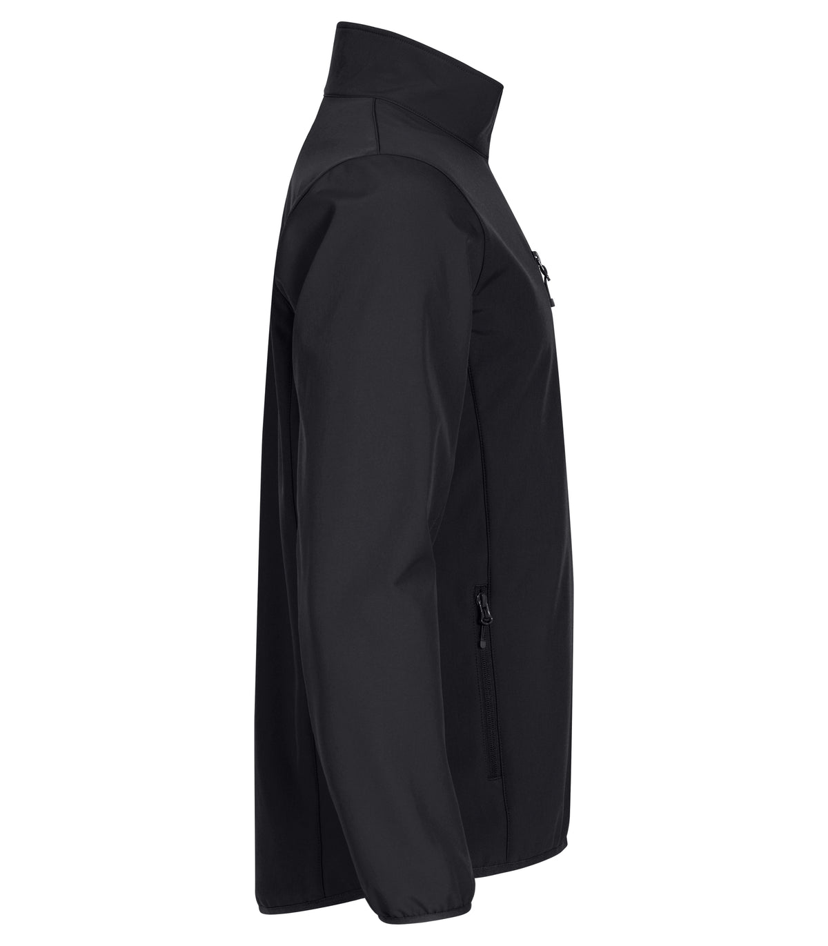Clique Classic Softshell Jacket – Svart – høyre side