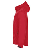 Clique Classic Softshell Hoody – Rød – venstre side