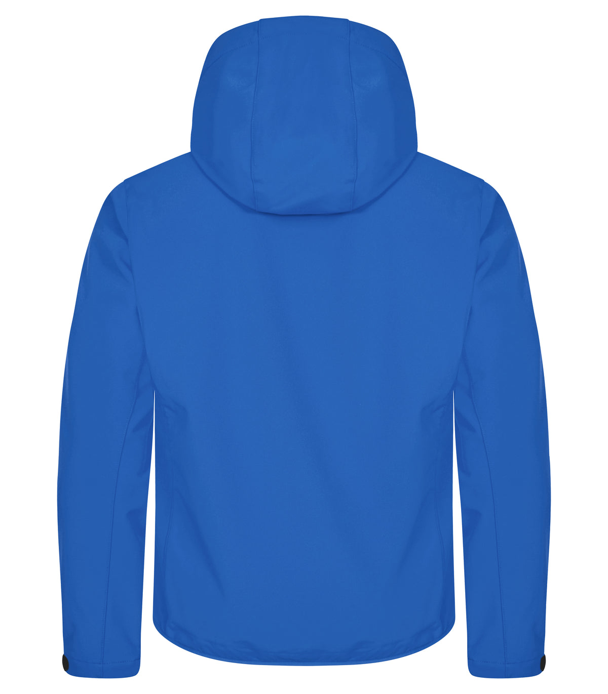 Clique Classic Softshell Hoody – Kongeblå – bakside