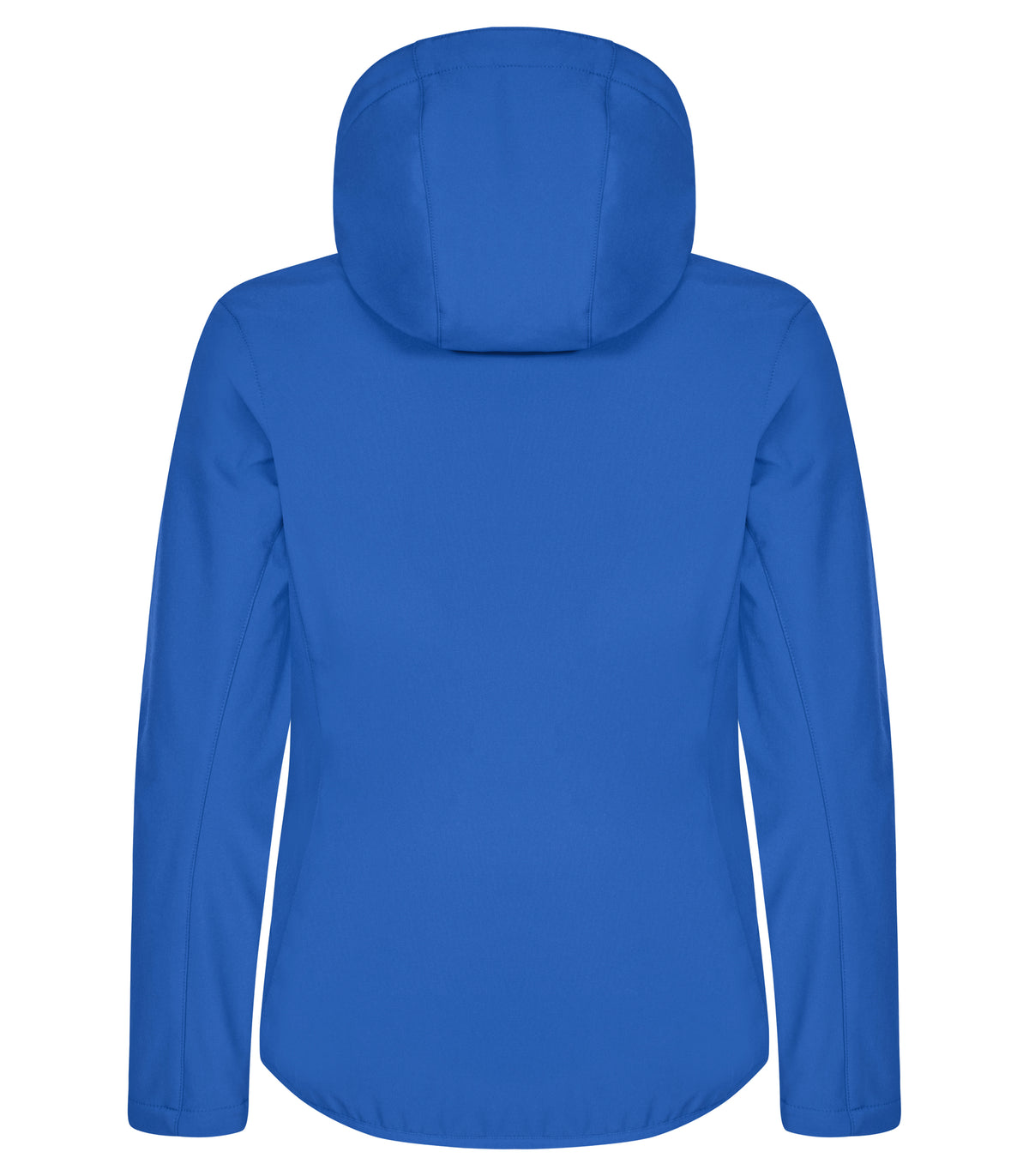 Clique Classic Softshell Hoody – dame – Kongeblå – bakside