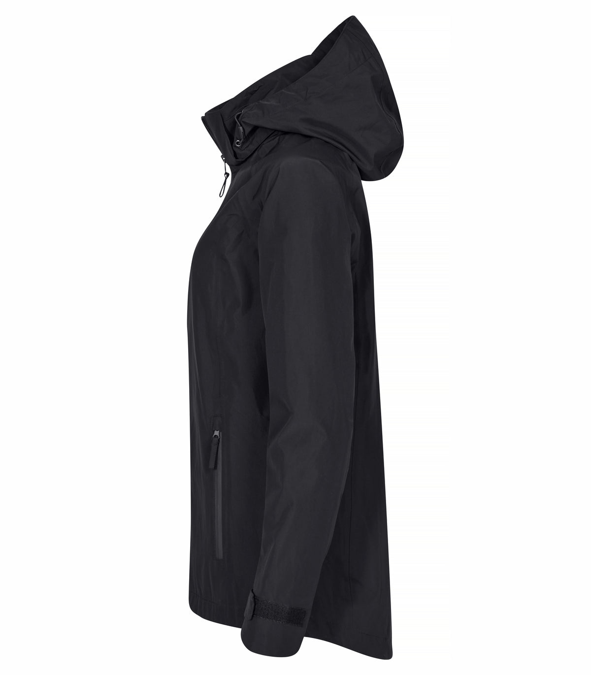 Clique Classic Shell Jacket – dame – Svart – venstre side
