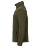 Clique Padded Softshell Jacket – Tåkegrønn – venstre side
