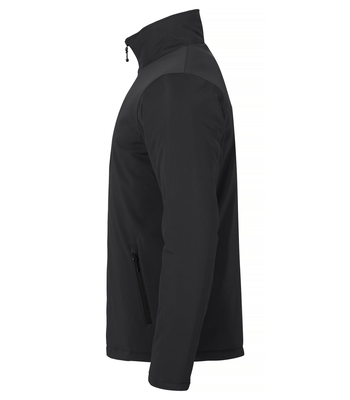 Clique Padded Softshell Jacket – Svart – venstre side