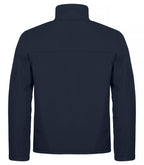 Clique Padded Softshell Jacket – Mørk marineblå – bakside