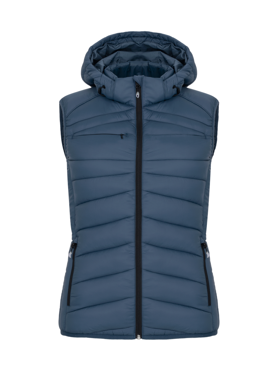 Clique Idaho Vest – dame – Tåkeblå – forside