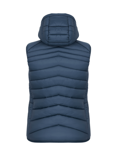 Clique Idaho Vest – dame – Tåkeblå – bakside