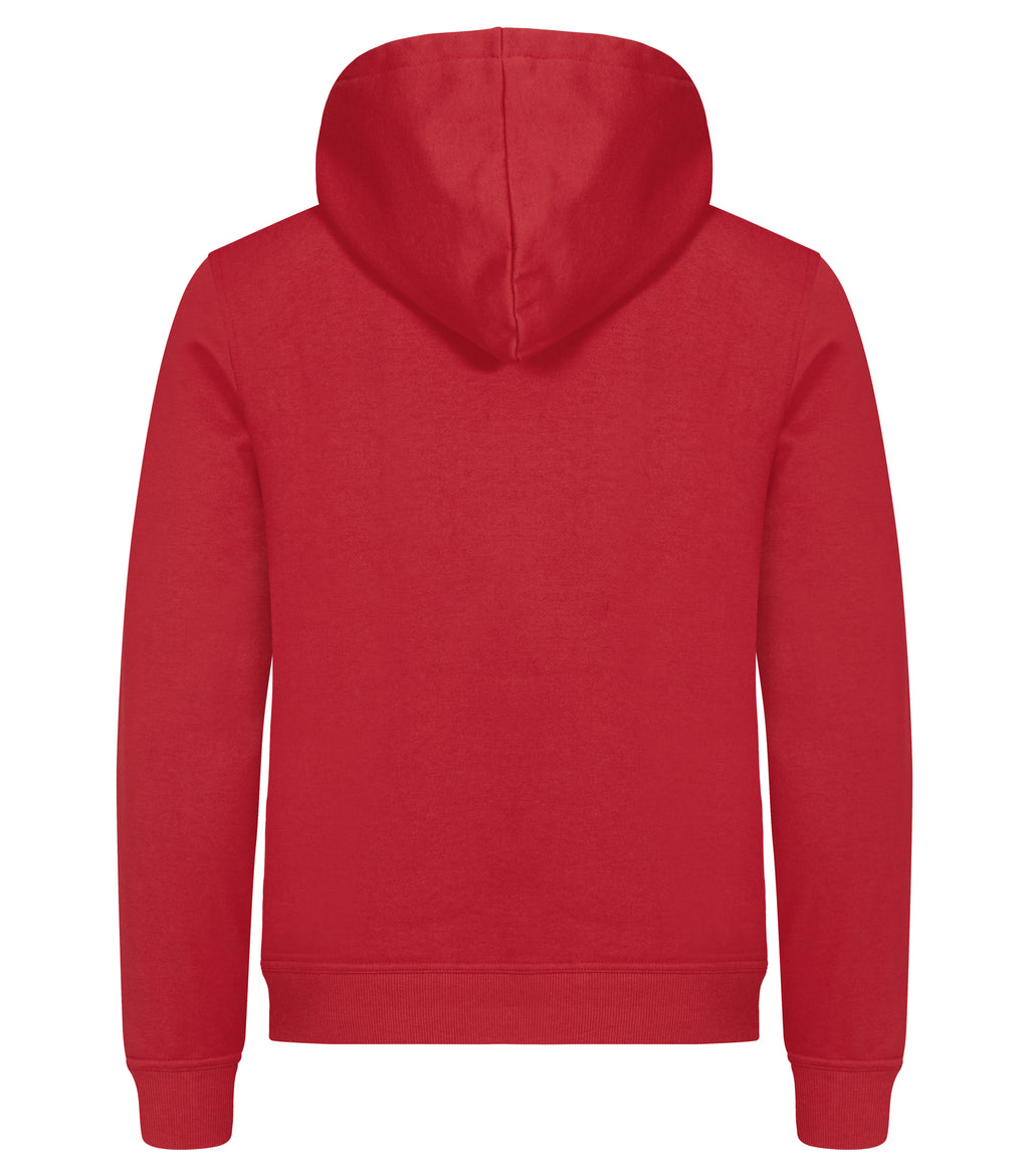 Clique Miami Hoody – Rød – bakside