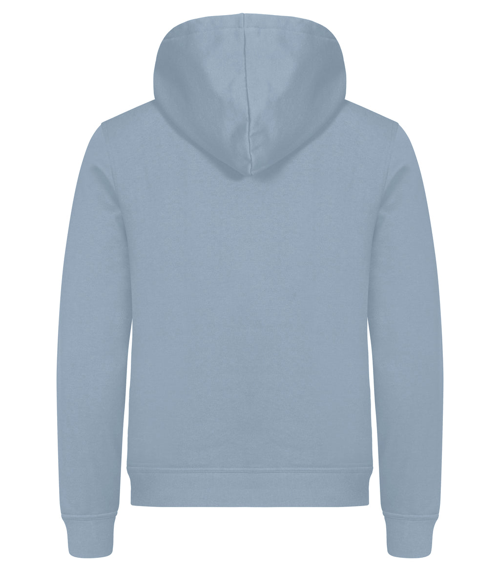 Clique Miami Hoody – Myk blå – bakside