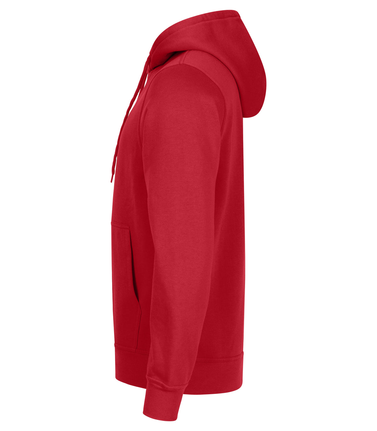 Clique Miami Hoody – Rød – venstre side