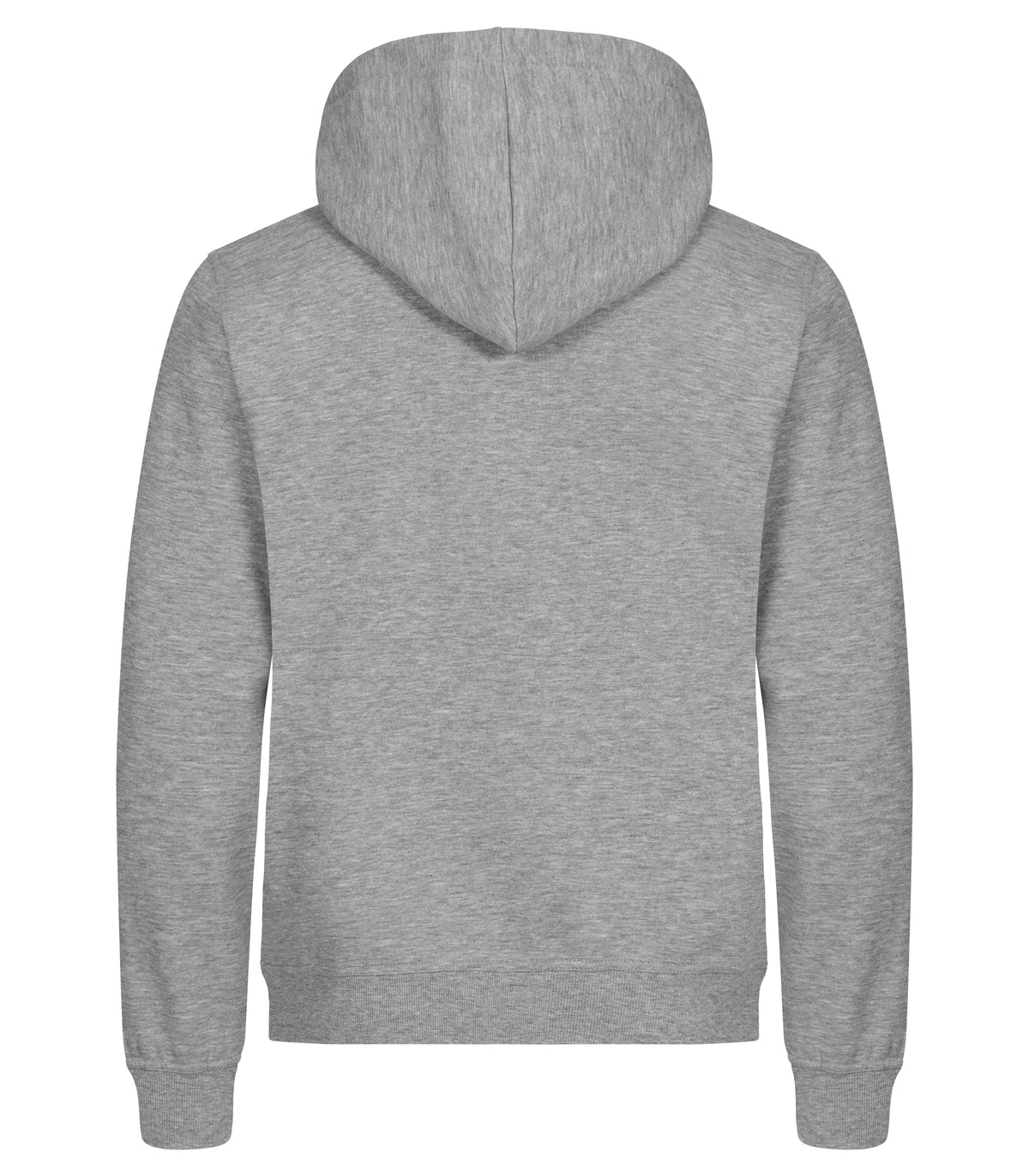 Clique Miami Hoody – Gråmelert – bakside