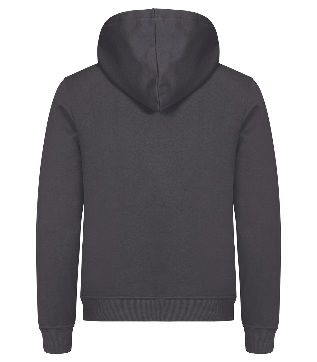 Clique Miami Hoody – Metallgrå – bakside