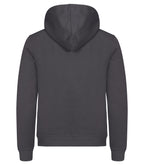 Clique Miami Hoody – Metallgrå – bakside