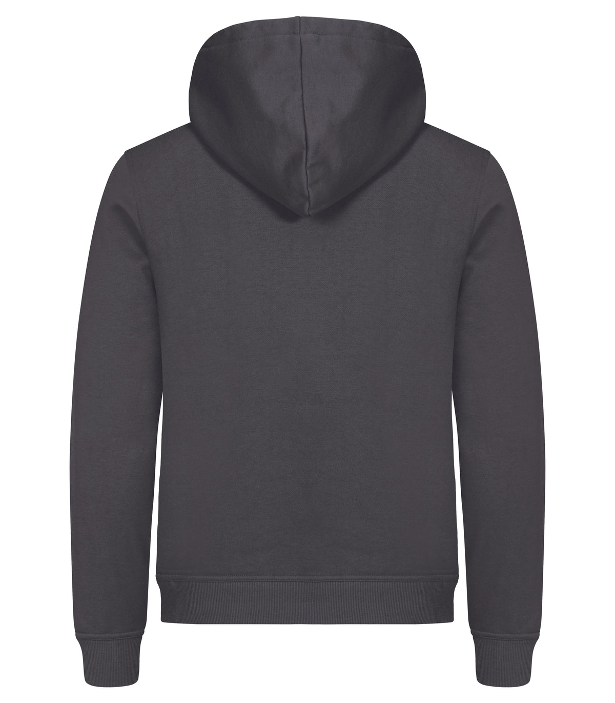Clique Miami Hoody – Metallgrå – bakside