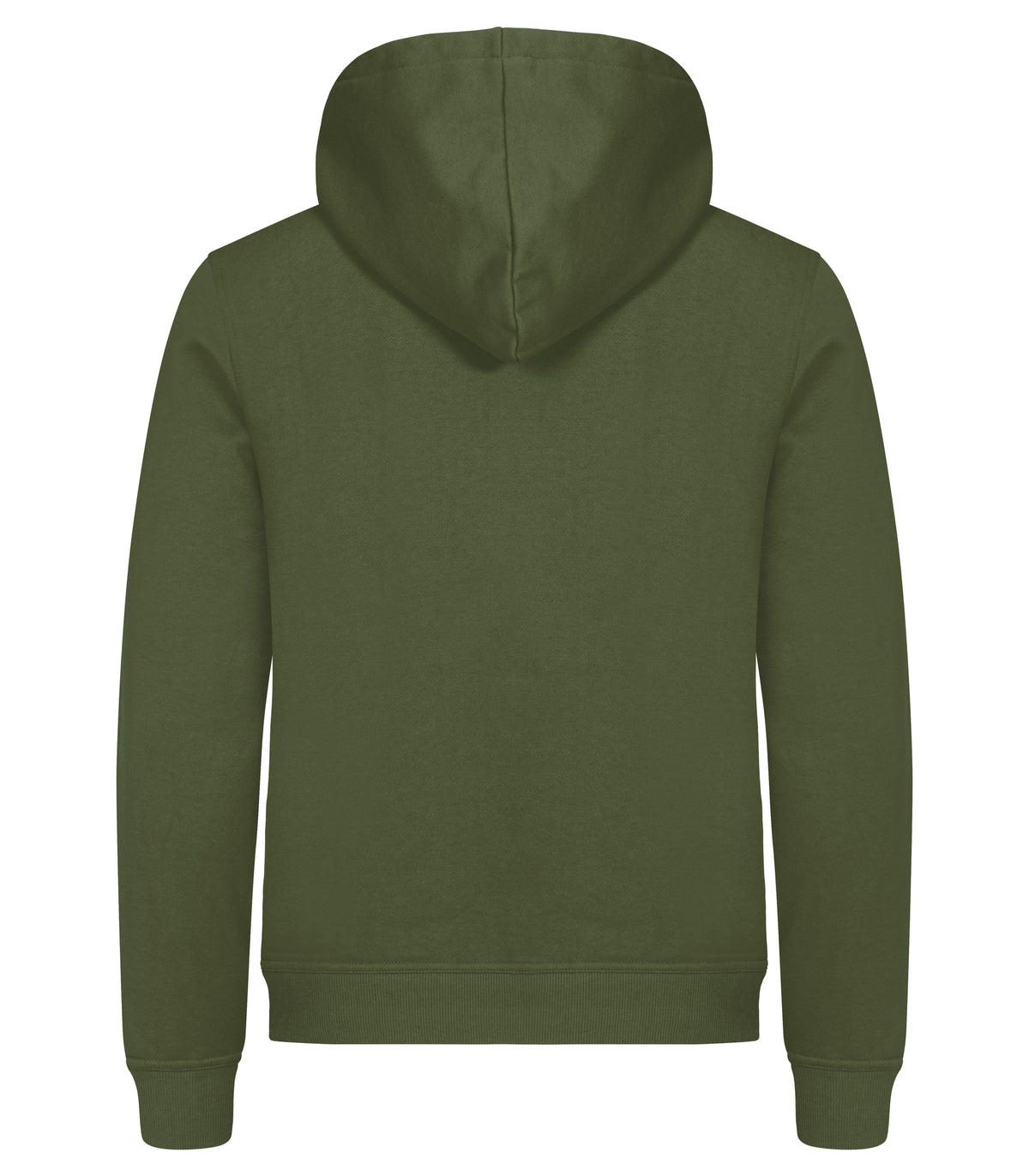Clique Miami Hoody – Armygrønn – bakside