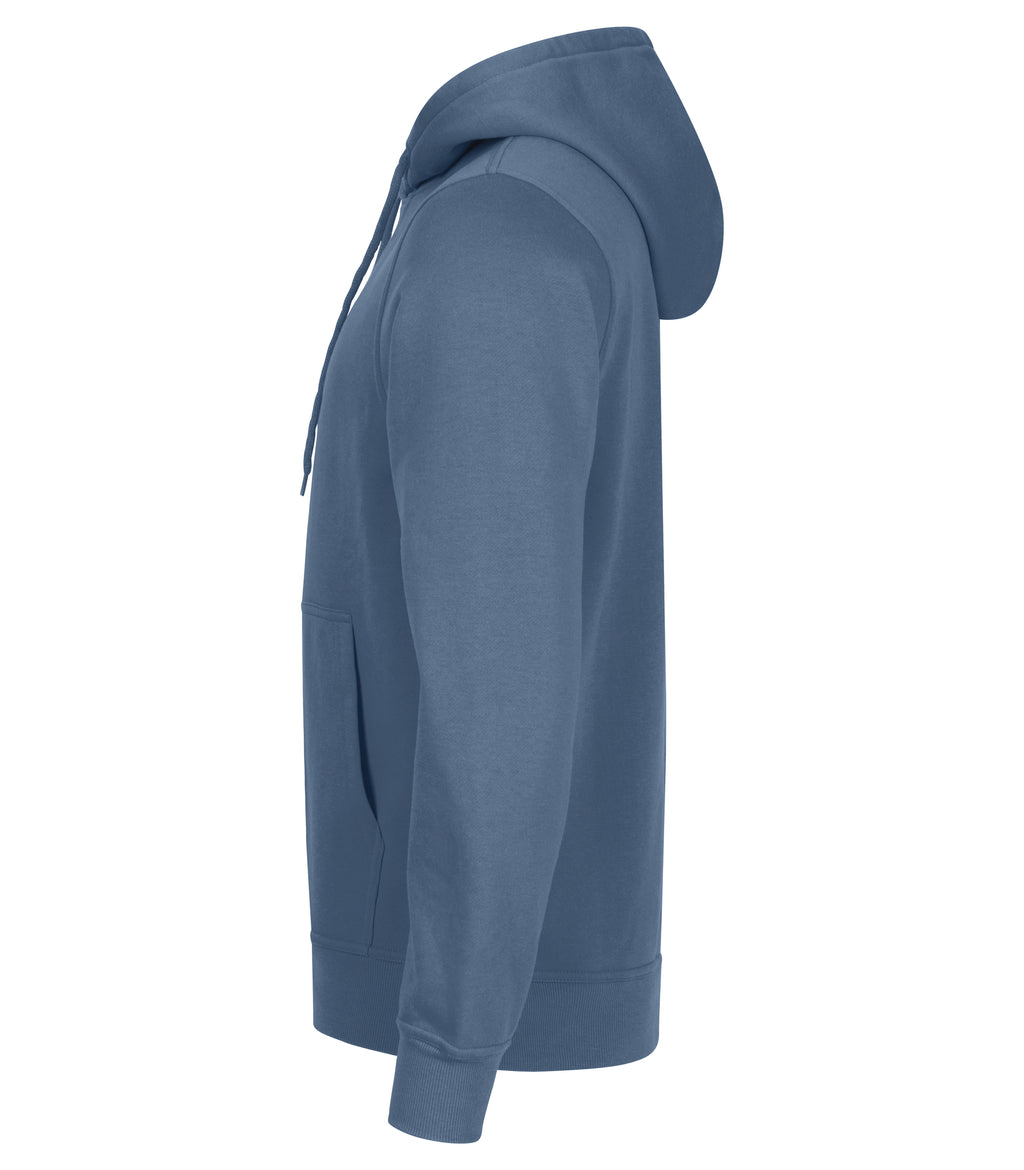 Clique Miami Hoody – Stålblå – venstre side