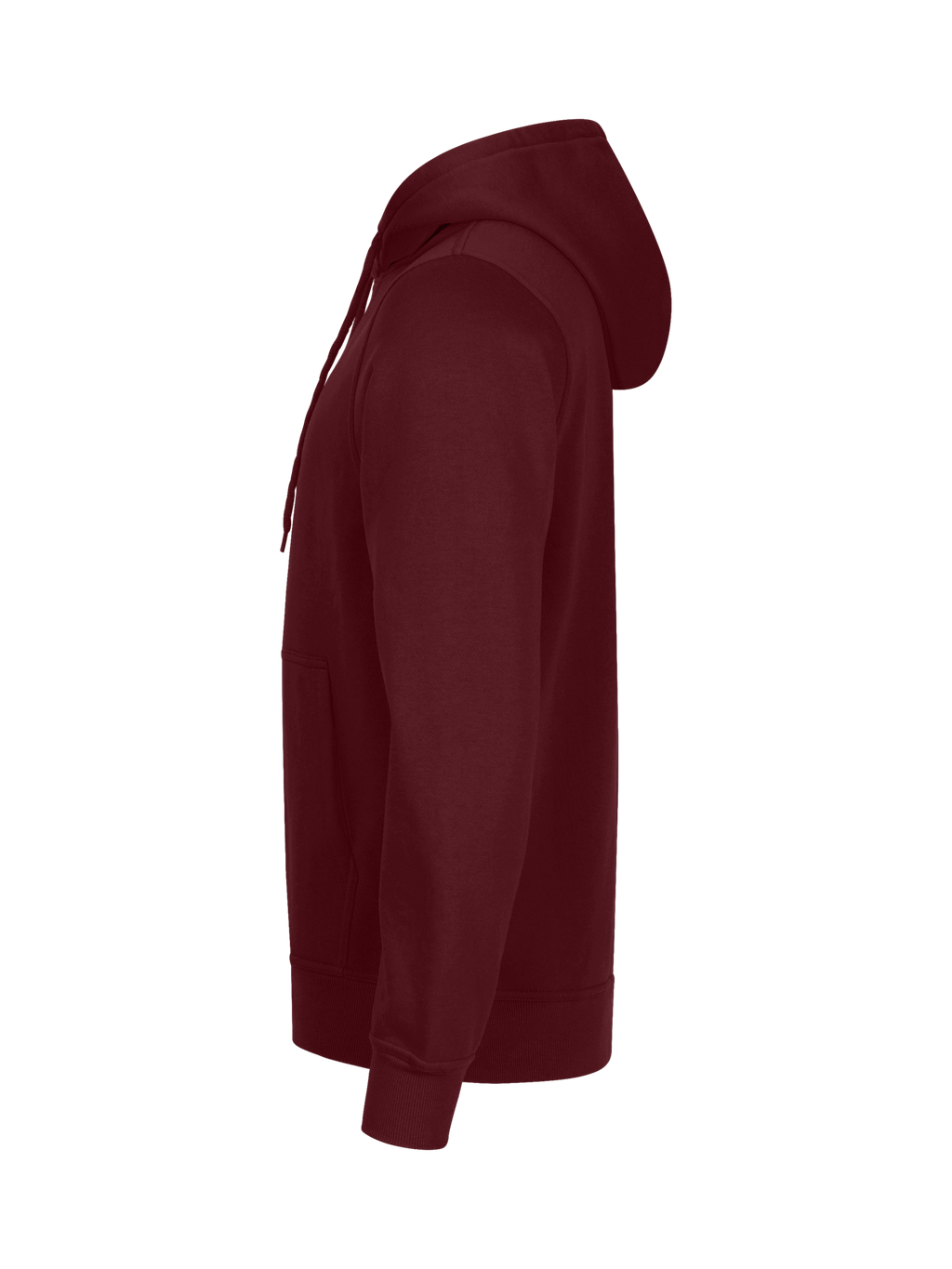 Clique Miami Hoody – Burgunder – venstre side