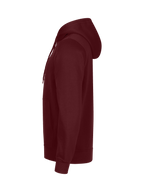 Clique Miami Hoody – Burgunder – venstre side