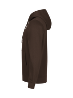 Clique Miami Hoody – Mørk mokka – venstre side