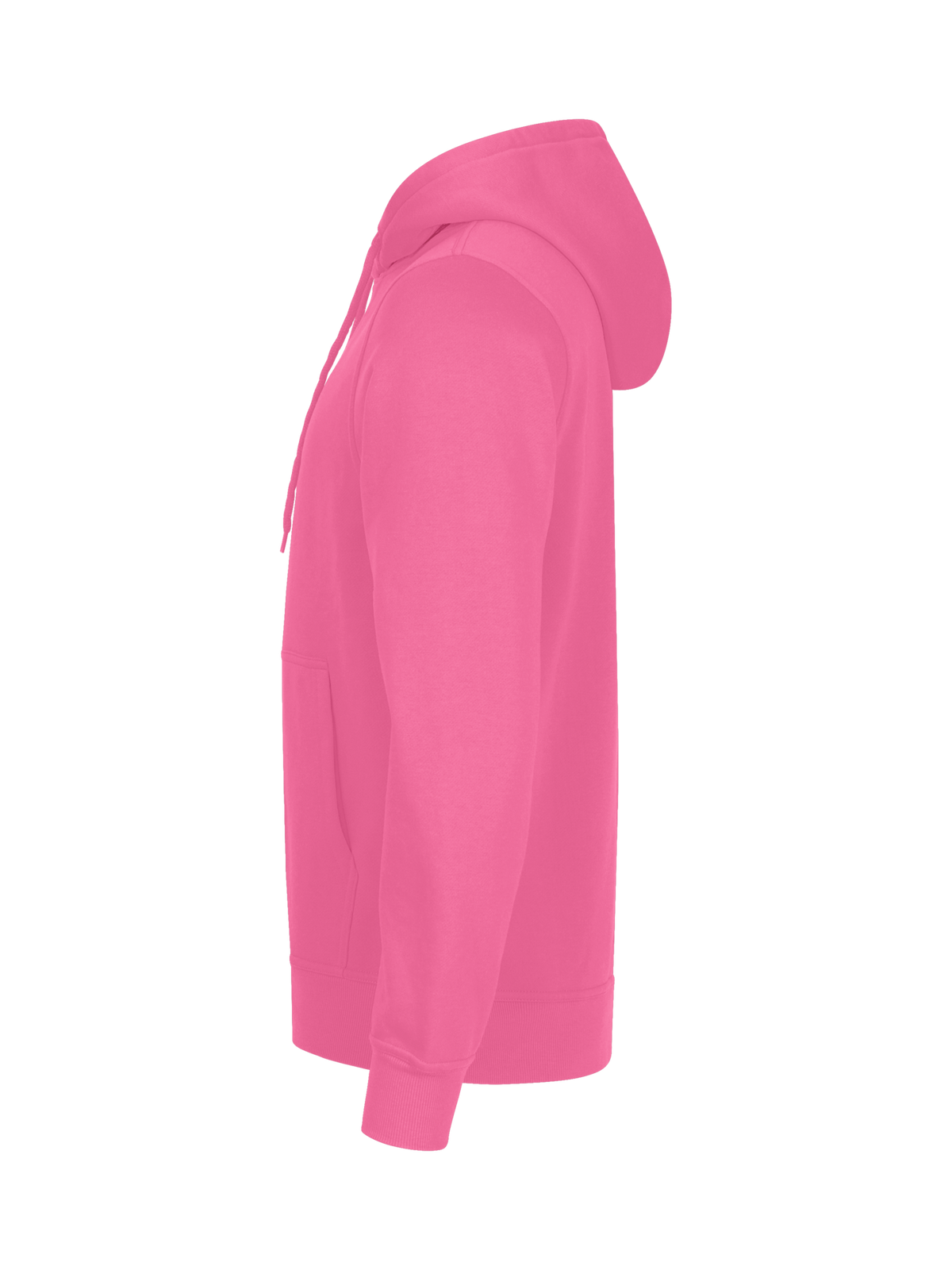 Clique Miami Hoody – Sterk rosa – venstre side