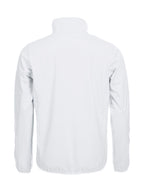 Clique Basic Softshell Jacket – Hvit – bakside