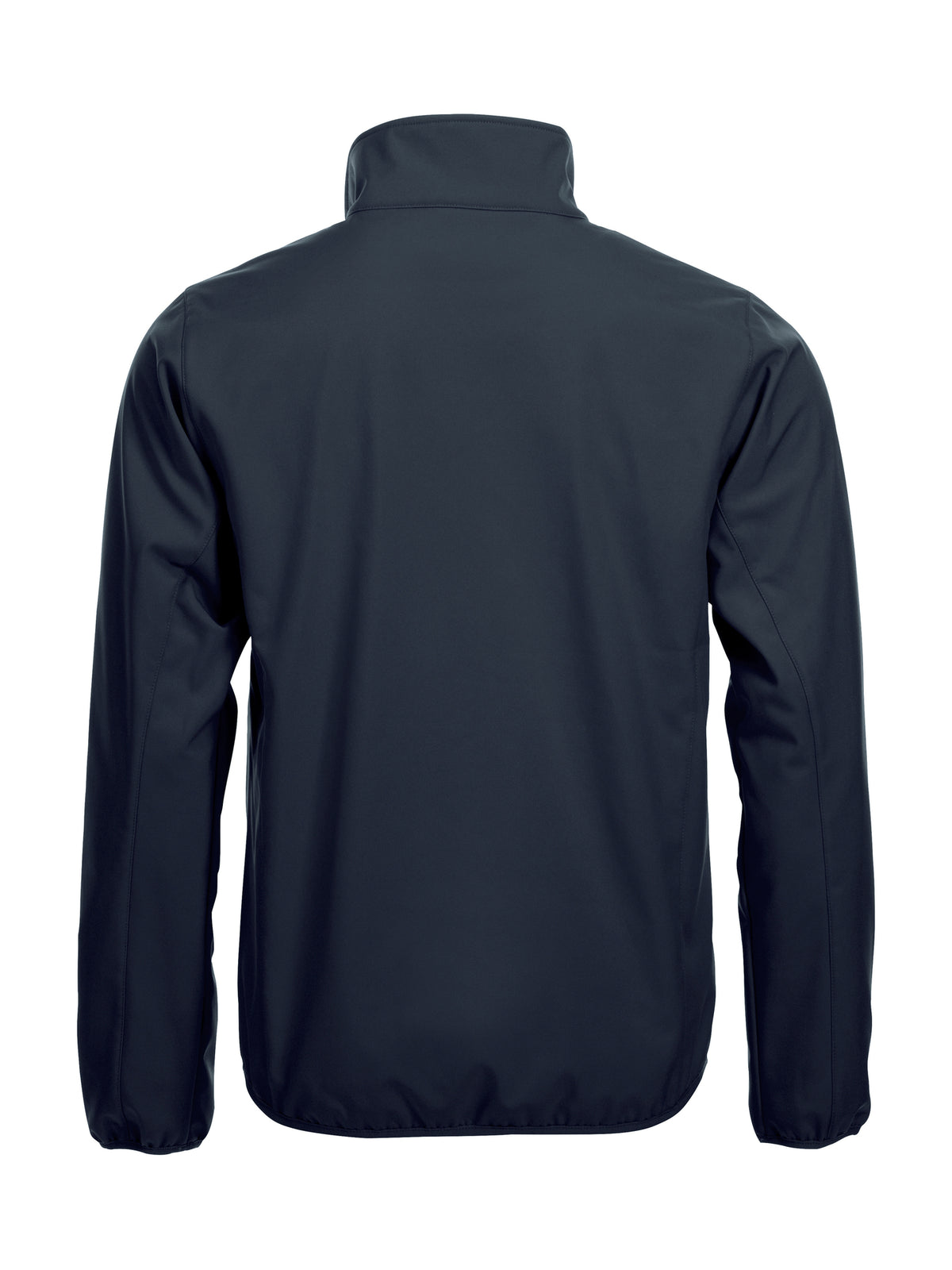 Clique Basic Softshell Jacket – Mørk marineblå – bakside
