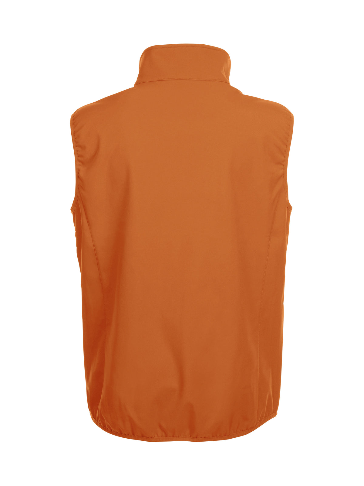 Clique Basic Softshell Vest – Blodoransje – bakside