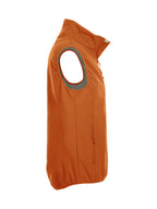 Clique Basic Softshell Vest – Blodoransje – høyre side