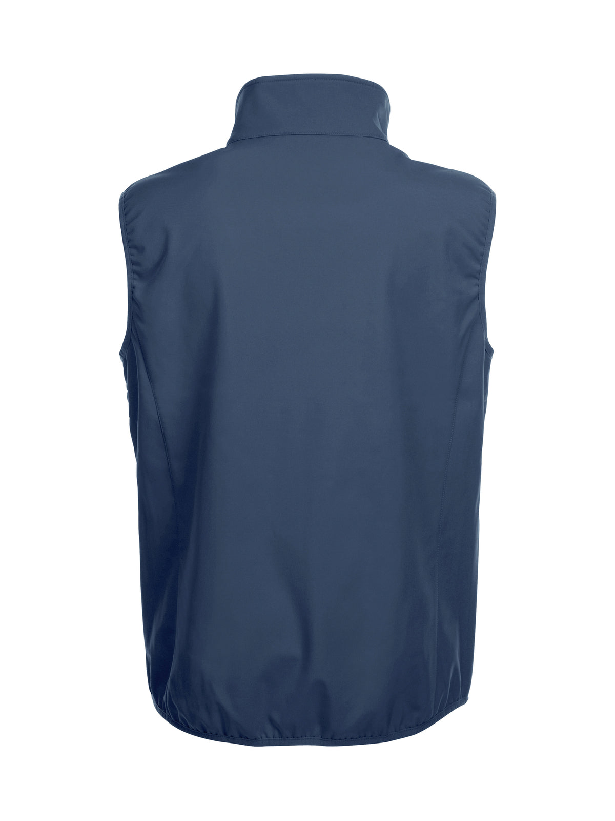 Clique Basic Softshell Vest – Mørk marineblå – bakside