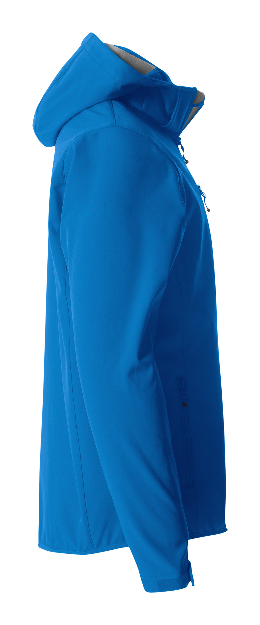 Clique Basic Hoody Softshell – Kongeblå – høyre side