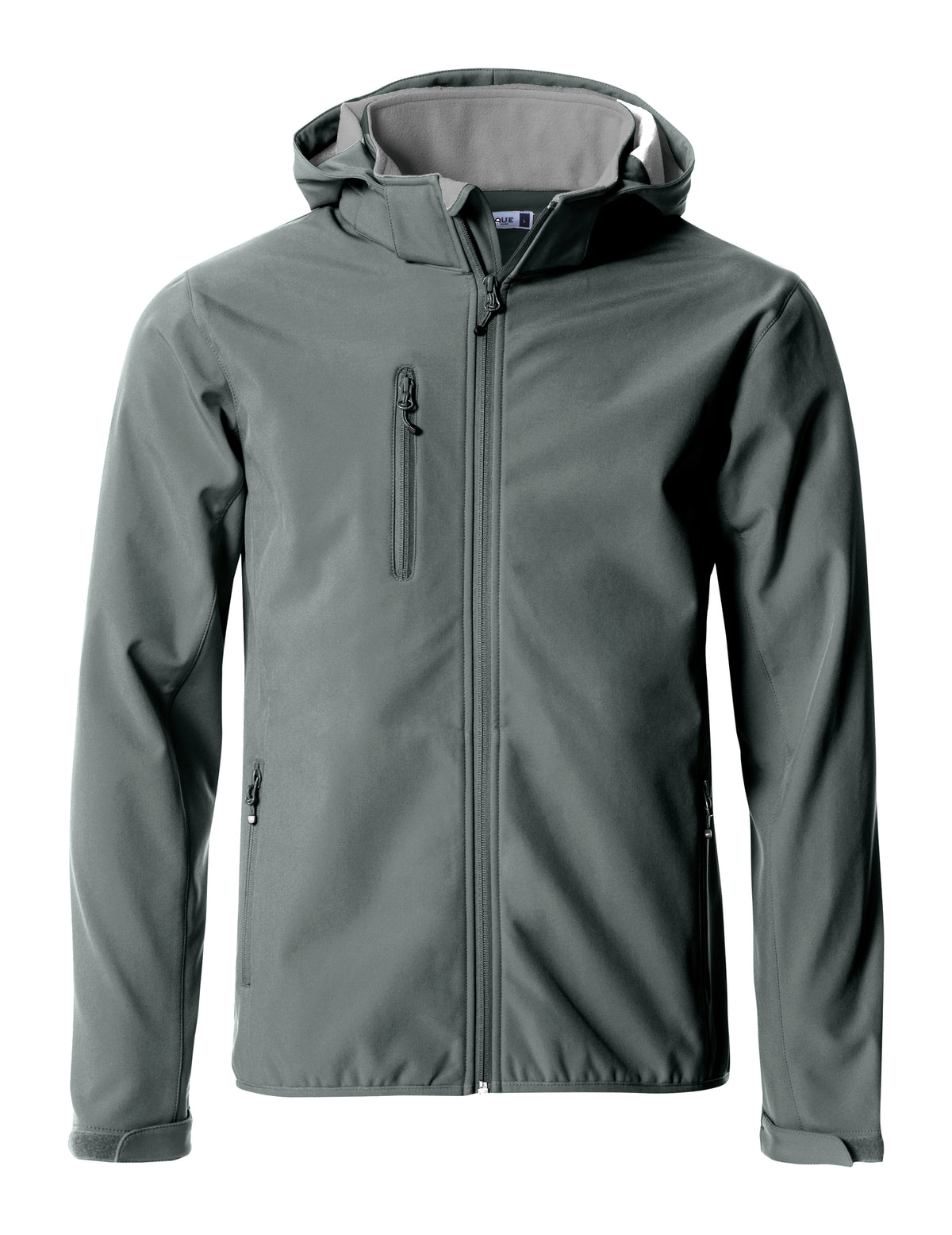 Clique Basic Hoody Softshell – Pistol – forside