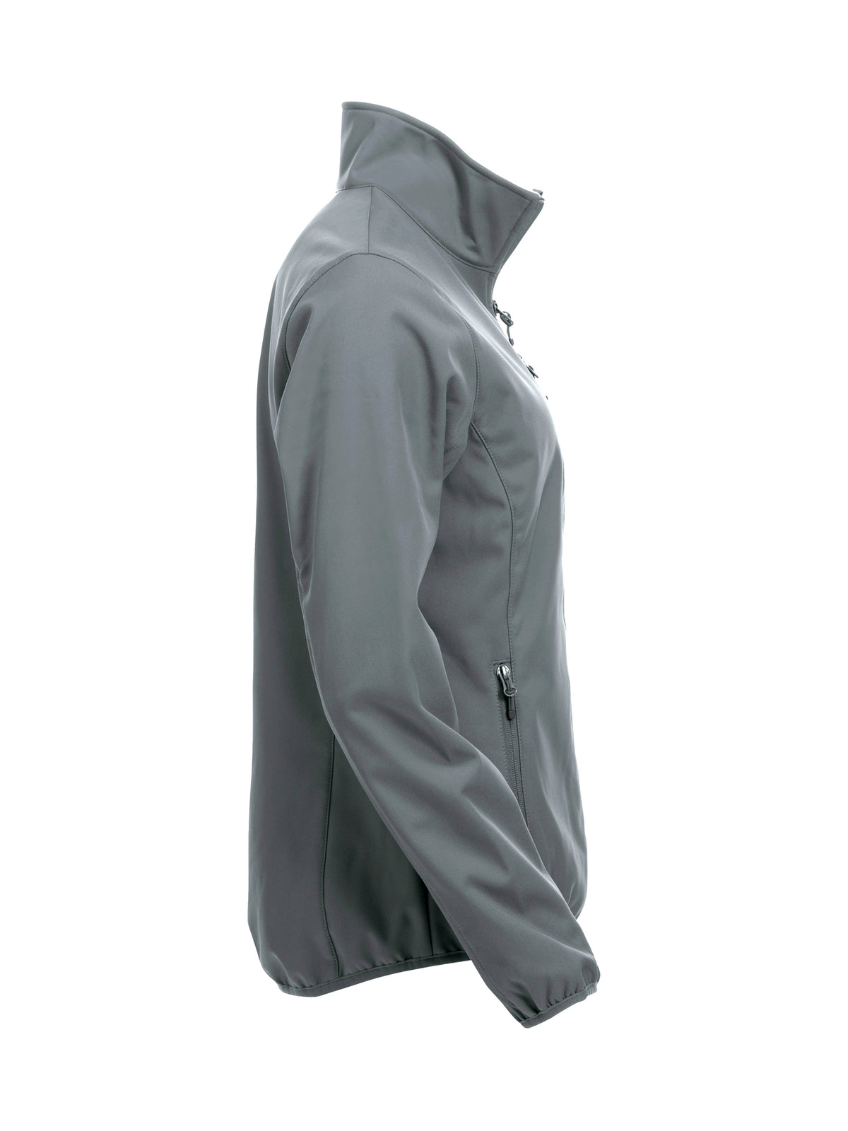Clique Basic Softshell Jacket – dame – Hvit – høyre side