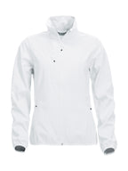 Clique Basic Softshell Jacket – dame – Hvit – forside