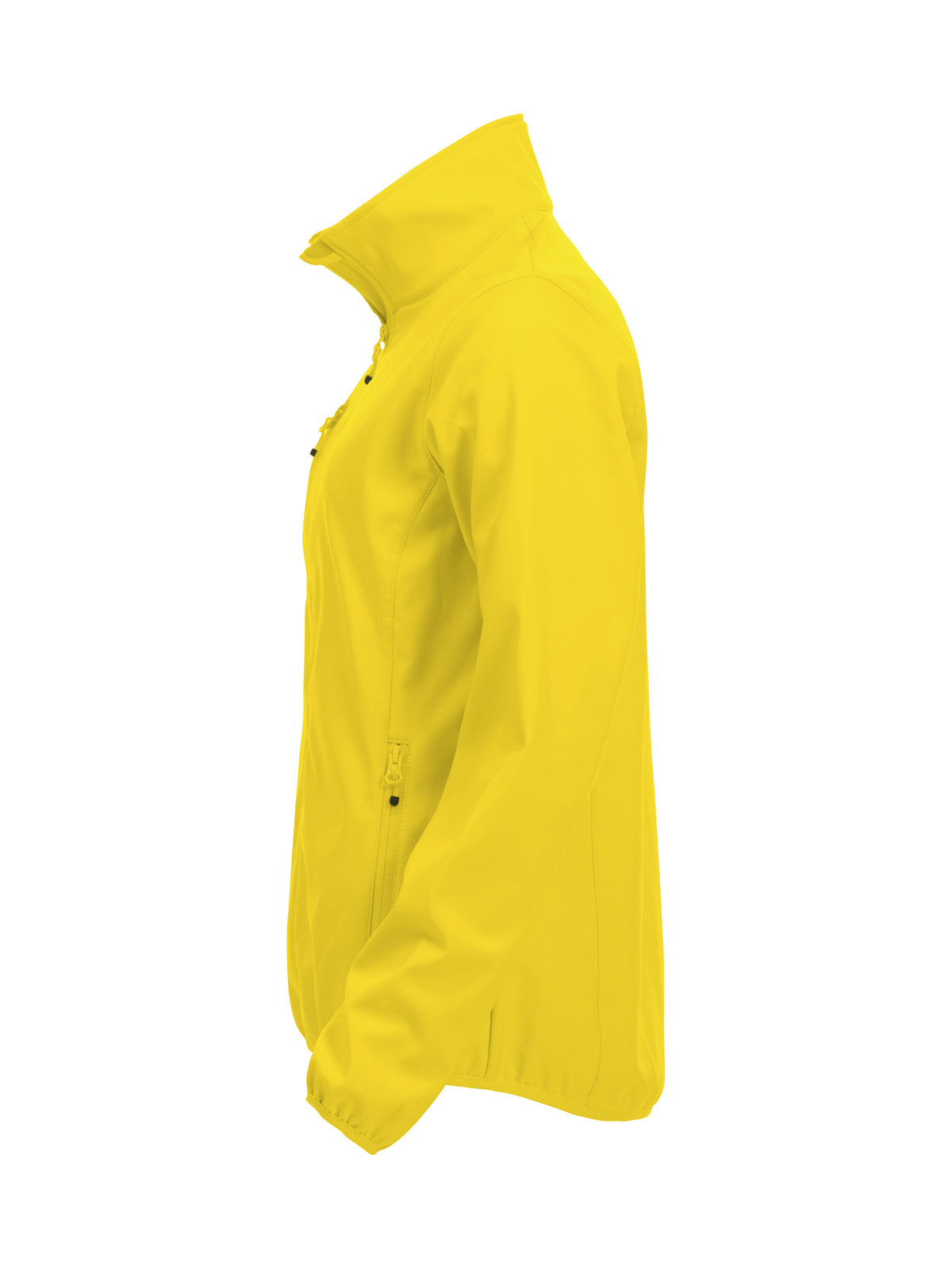 Clique Basic Softshell Jacket – dame – Sitrongul – venstre side