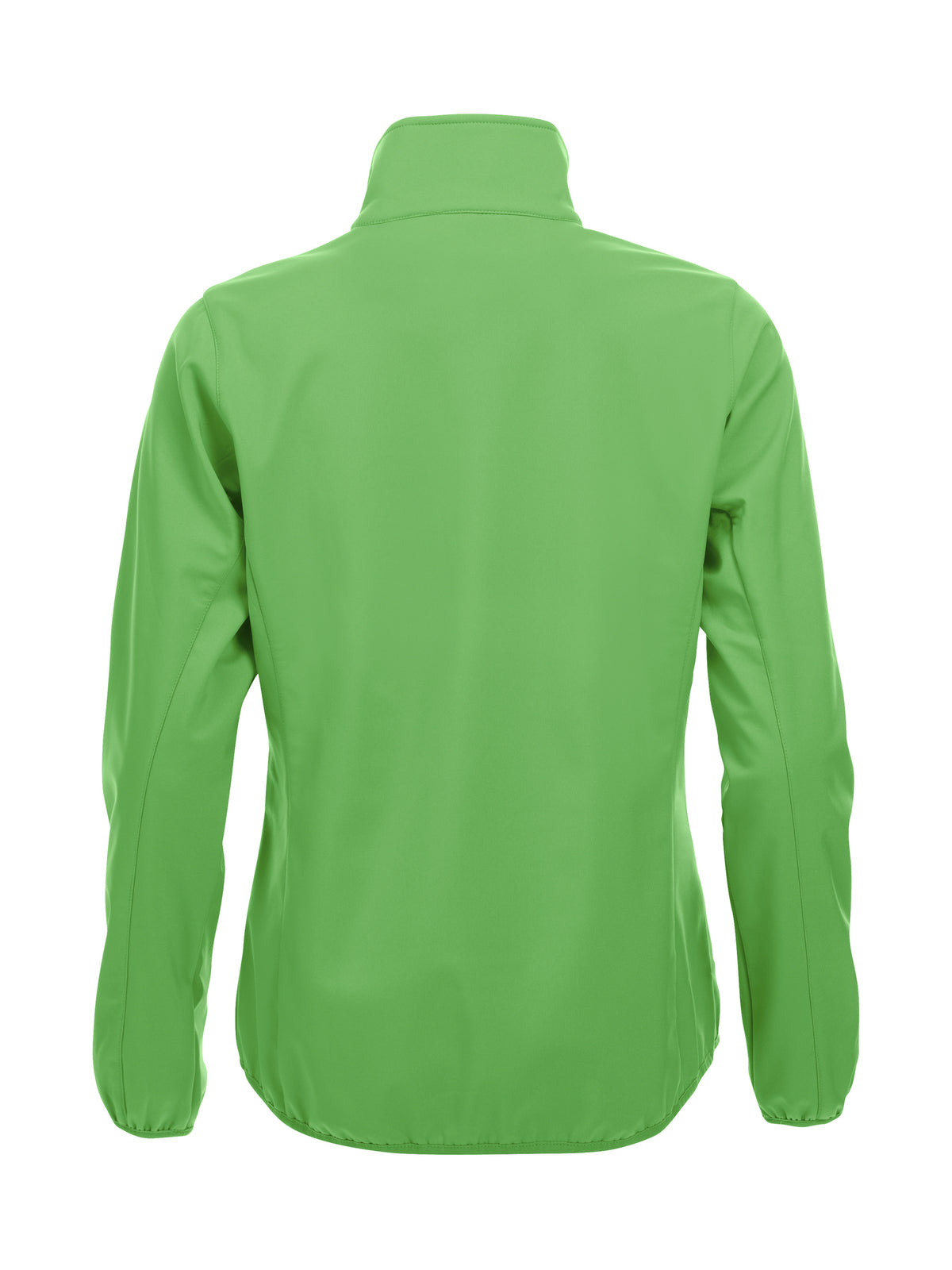 Clique Basic Softshell Jacket – dame – Eplegrønn – bakside