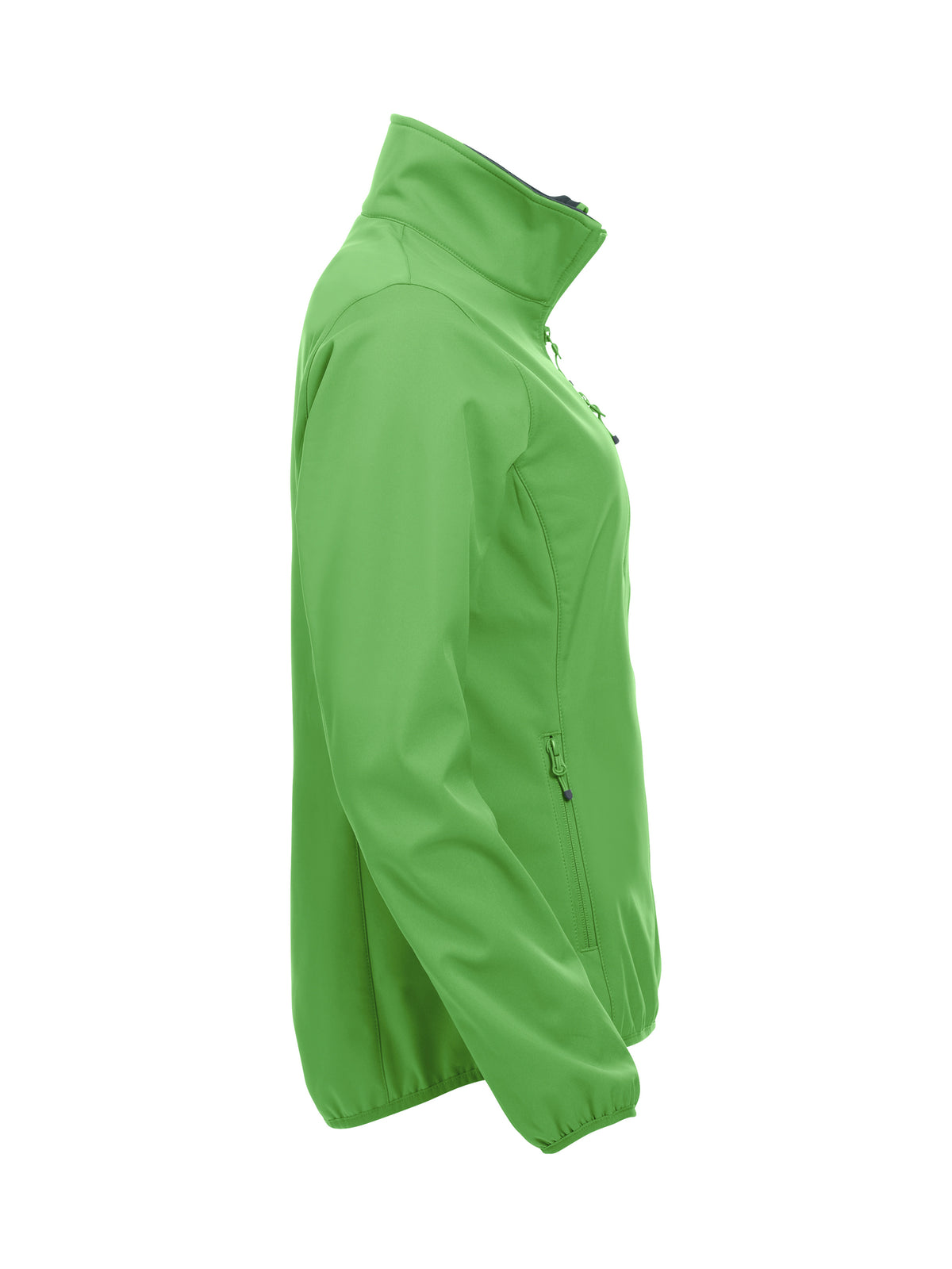Clique Basic Softshell Jacket – dame – Eplegrønn – høyre side