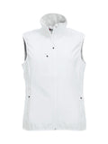 Clique Basic Softshell Vest – dame – Hvit – forside