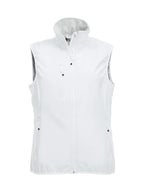 Clique Basic Softshell Vest – dame – Hvit – forside
