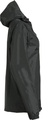 Clique Basic Rain Jacket – Svart – høyre side
