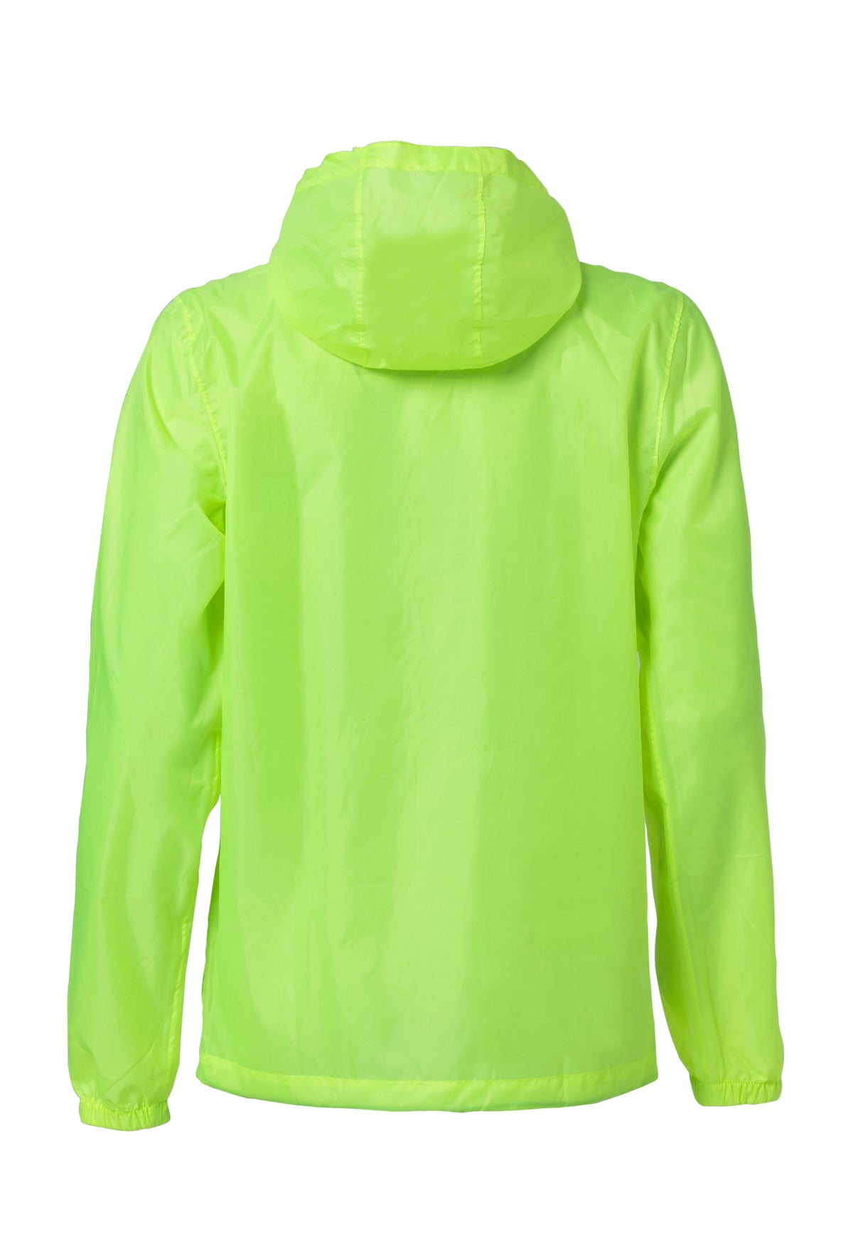 Clique Basic Rain Jacket – Signalgul – bakside