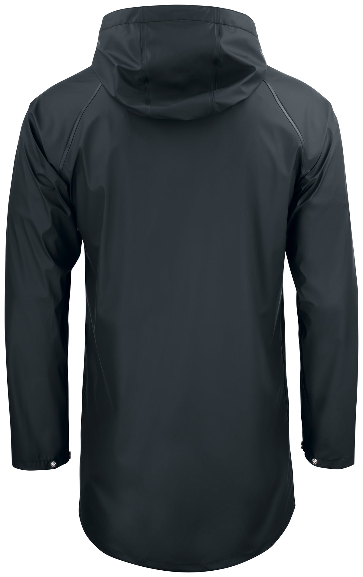 Clique Classic Rain Jacket – Svart – bakside