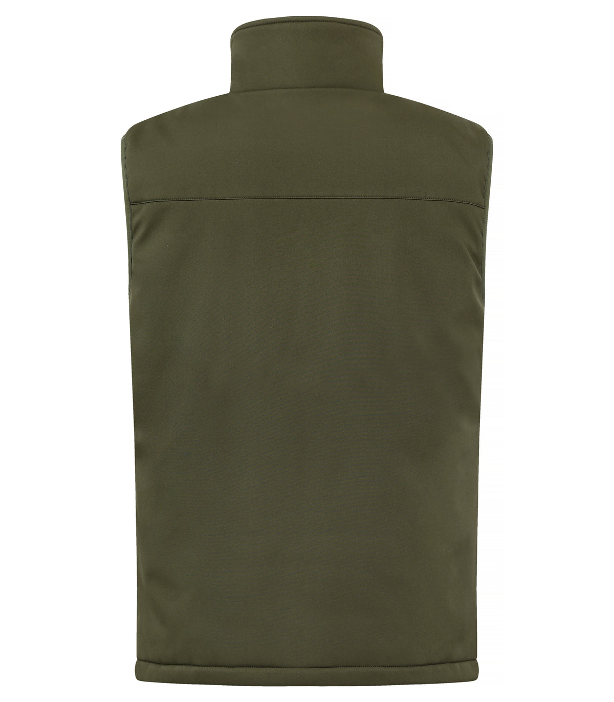 Clique Padded Softshell Vest – Tåkegrønn – bakside